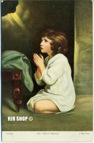Postkarte:  der kleine Samuel,  ungelaufen,