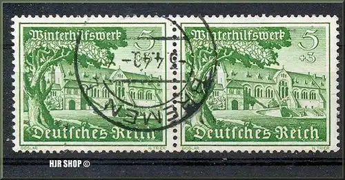 1939, 27. Okt./9. Nov., Winterhilfswerk: Bauwerke, 732 doppelt, gest. Bremen 3.04.1940