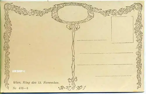 Postkarte, Wien, Ring des 12. November