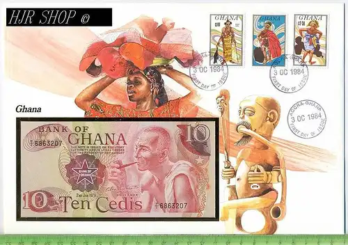 Numisbrief, Accra - Ghana, 03.10.1994