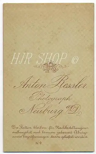 Anton Ressler, Neuburg a. D. vor 1900 kl. Format, s/w., I-II,