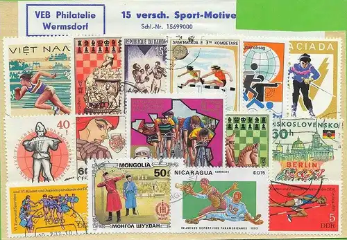 Briefmarken - Set, VEB Philatelie Wermsdorf