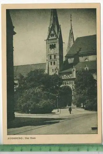 Augsburg, Der Dom Glässel-Städtekarte H/AU52, Verlag: ------------, Postkarte, unbenutzte Karte