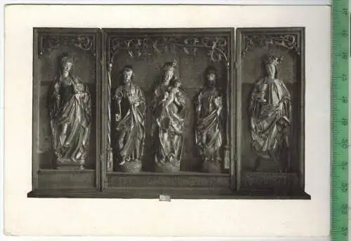König-Albert-Museum Zwickau, Flügelaltar aus Vielau, Verlag: -----, Postkarte, unbenutzte Karte,  Maße: 15 x 10,5 cm
