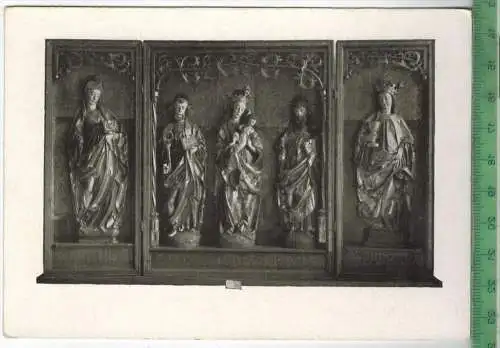 König-Albert-Museum Zwickau, Flügelaltar aus Vielau, Verlag: --------,   Postkarte, unbenutzte Karte, Maße: 15 x 10,5 cm