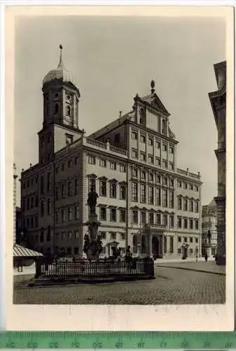 Augsburg, Rathaus, Verlag: ---------,  Postkarte, unbenutzte Karte,  Maße:15 x 10,5 cm,  Erhaltung: I-II,