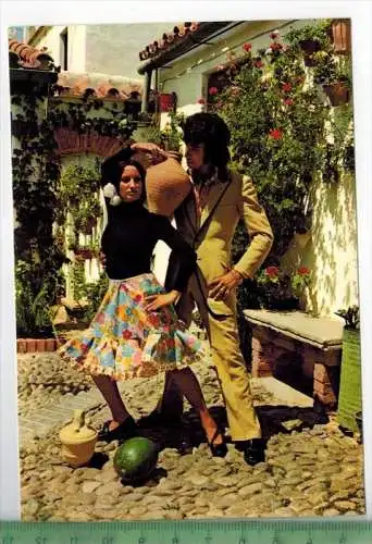 Spanische - Tänze, Verlag: ---------------, POSTKARTE, Frankatur,  Stempel,   Erhaltung: I-II,