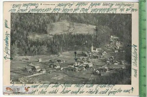 Lainach, Mölltal-1945, - Verlag: -----------, POSTKARTE mit Frankatur, mit Stempel,  3.2.45,    Erhaltung: I-II,