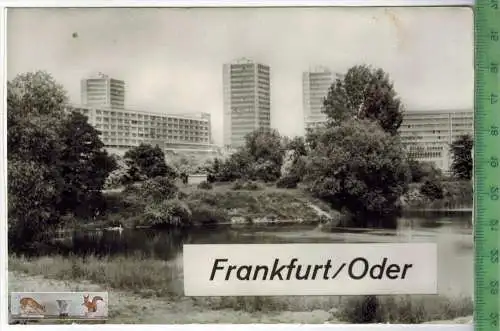 Frankfurt/Oder, Lienau-Teich im Botanischen GartenVerlag: Planet, Berlin,  POSTKARTEErhaltung: I-II, UnbenutztKarte wird