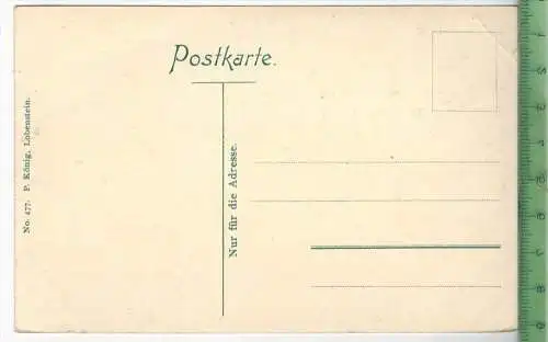 Leutenberg. Marktplatz, Verlag: P. König, Lobenstein,  POSTKARTE, Erhaltung: I-II, unbenutzt