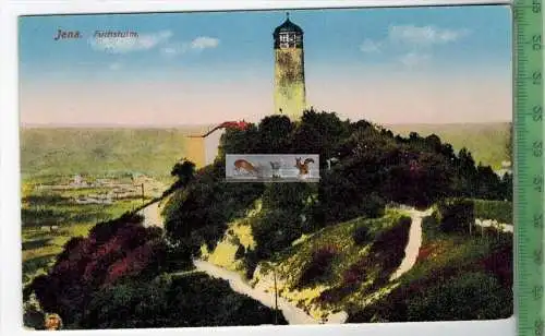 Jena, Fuchsturm - Heliokolorkarte, Verlag: Ottmar Zieher, München, POSTKARTE, Erhaltung: I-II, unbenutzt,