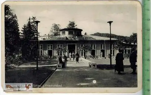 Radiumbad Landeck/Schles.-Friedrichbad, Verlag:Schöning & Co., Lübeck,   POSTKARTE, Ecken beschnitten, Erhaltung: I-II,