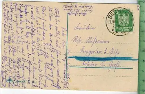 Künstler Karte, 1923, Verlag: -----------, POSTKARTE- mit Frankatur, mit  Stempel, gelaufen, Erhaltung: I-II,