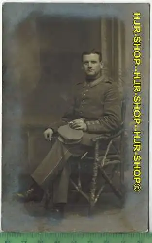 Soldat, Verlag: ---------, FELD-POSTKARTE-ohne Frankatur, ohne  Stempel, Erhaltung: I-II, Karte wird in Klarsichthülle