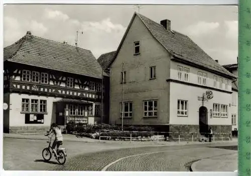 Gräfenroda, Rat der Gemeinde und HO-Gaststätte Deutscher Hof 1980, Verlag: Bild und Heimat, Reichenbach,