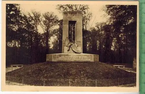 Monument du Matin, par. Ed. Brandt, Verlag: ---, POSTKARTE.,Erhaltung: I-II, unbenutzt, Karte wird in Klarsichthülle