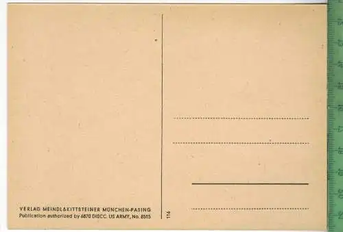 Künstlerkarte, Kind, Verlag: Meindl & Kittsteiner, München-Pasing, Postkarte Publication authoriz by 6870 DICC.