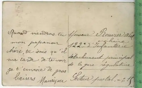 An der Heimatfront, 1914/1918, Verlag:--,  FELD- POSTKARTE ohne Frankatur, mit Stempel, 1914/1918, mit BEFÖRDERUNGSSP.