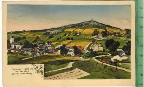 Bieleboh, mit Beiersdorf 1920/1930 Verlag: ---------, Postkarte Erhaltung: I-II, unbenutzt  Karte wird in Klarsichthülle