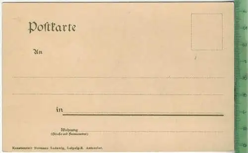 Bad Kissingen, Claushof um 1910/1920, Verlag: Hermann Ludewig, Leipzig, POSTKARTE Erhaltung: I-II, unbenutzt,