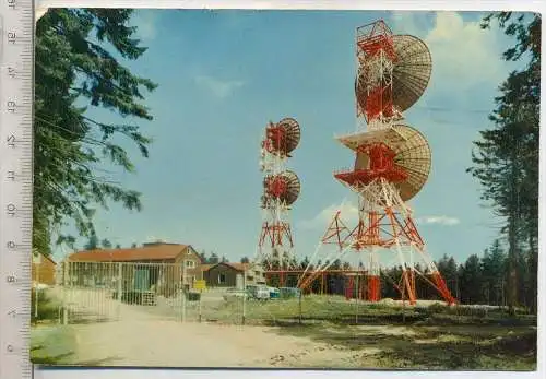 Torfhaus/Oberharz – Radarstation,  Verlag: Schöning & Co. Lübeck, Postkarte mit Stempel, Osterode  Erhaltung: I-II ,