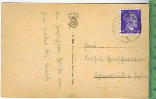 Lausitzer Gebirge, Oybin  um 1940/1950, Verlag: Franz Pietschmann, Görlitz, Nr.4875,  POSTKARTE,  mit Frankatur,