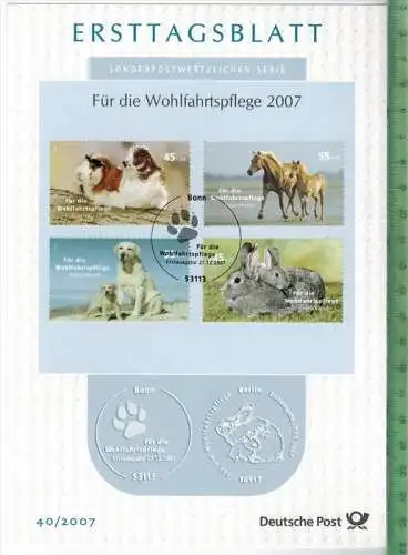 Bund/ETB2007/40 Zustand: I-II