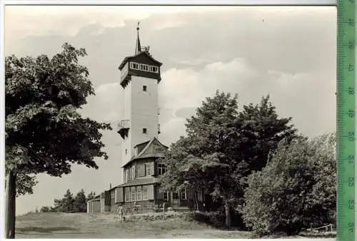 Höhenluftkurort Oberweißbach, Fröbelturm um 1960/1970, Verlag: Bild und Heimat, Reichenbach, POSTKARTE, Erhaltung: I-II