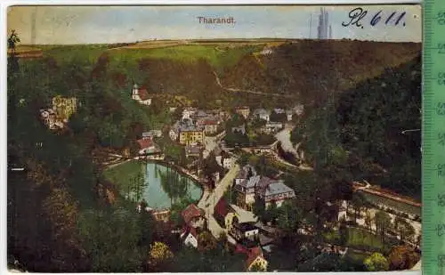 Tharand  um 1900/1910, Verlag: Alwin Kell, Dresden ,  POSTKARTE, beschrieben, Erhaltung: II-III,