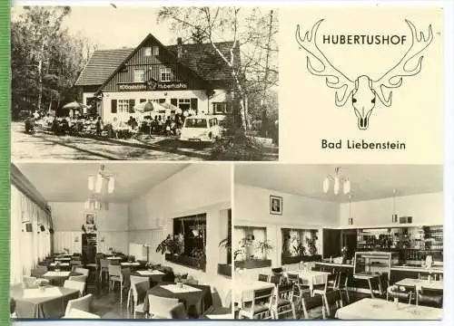 Bad Liebenstein/Thür. -Hubertushof, um 1960/1970, Verlag:, Auslese-Bild, POSTKARTE, Erhaltung: I-II ,Karte