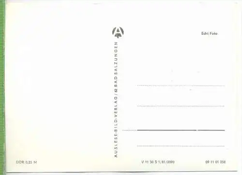 Bad Liebenstein/Thür. -Hubertushof, um 1960/1970, Verlag:, Auslese-Bild, POSTKARTE, Erhaltung: I-II ,Karte