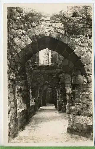 Oybin  Kreuzgang, um 1920/1930, Verlag: Scholz & Thiel, Görlitz, Postkarte, handgefertigte Photographie, Erhaltung: I-II