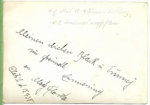 Werbekarte, Mädy Florida mit Autogramm 15.7.38, Maße:17x12 cm, Ecken geknickt, Zustand: II-III