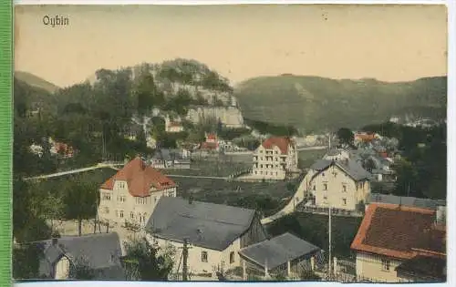 Oybin, um 1920/1930, Verlag: H. Richter, Zittau, Nr.511, Postkarte,  unbenutzte Karte,  Erhaltung: I-III