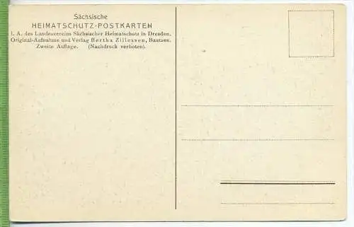 In Hayn bei Oybin um 1900/1910, Verlag: B. Zillessen, Bautzen, Heimatschutz-  Postkarte,  unbenutzte Karte , Erhaltung: