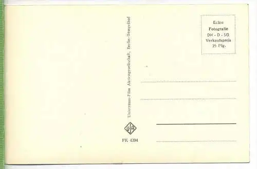 Gina Lollobrigida FK 4394 um 1950/1960 Verlag: UFA, Berlin  Postkarte,  unbenutzte Karte ,  Erhaltung: I-II