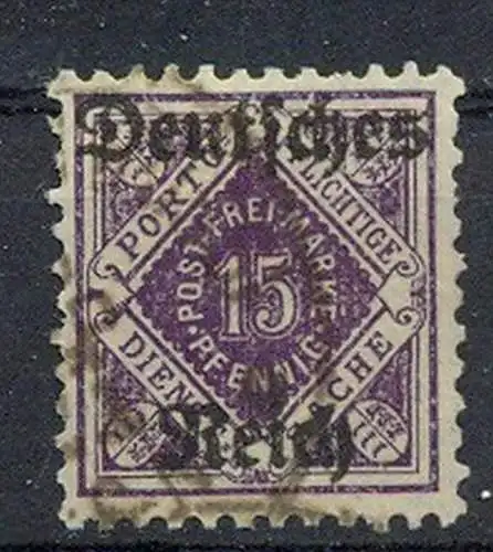 1920, MiNr. 54 gest. Zustand: I-II, (H)