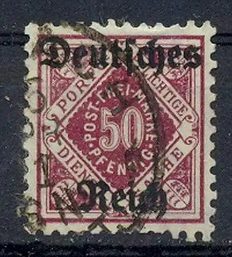 1920, MiNr. 56 gest. Zustand: I-II, (H)