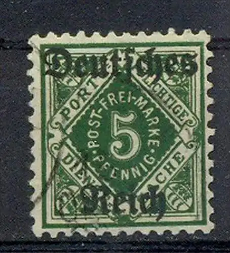 1920, MiNr. 52 gest. Zustand: I-II, (H)