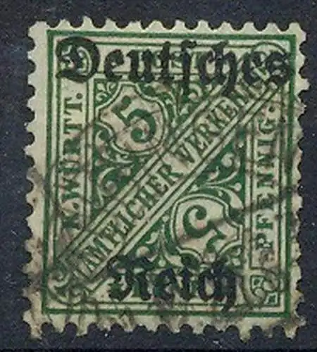 1920, MiNr. 57 gest. Zustand: I-II, (H)