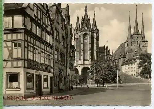 ERFURT, Dom und Severi um 1960/1970 Verlag: Gebr. Garloff KG, Magdeburg Postkarte,  unbenutzte Karte ,  Erhaltung: I-II