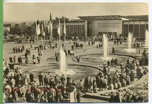 ERFURT, Krämerbrücke um 1970/1980   Verlag: Auslese-Bild-Verlag  Postkarte,  ohneFrankatur, ohne Stempel , mit Sonderst.