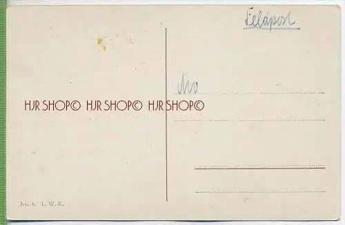 MARIENBAD, Partie beim Hotel “Klinger” um 1920/1930, Verlag: L.W.K.  Postkarte,  unbenutzte Karte ,  Erhaltung: I-II