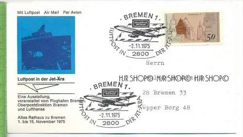 FDC, 2.11.1975, MiNr. 861 mit Sonderstempel Zustand: sehr gut