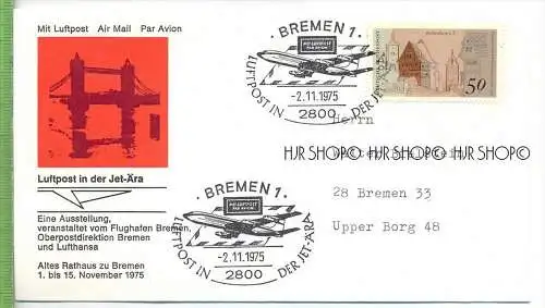 FDC, 2.11.1975, MiNr. 861 mit Sonderstempel Zustand: sehr gut