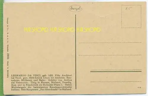 DAS ABENDMAHL , L. da Vinci um 1900/1910 Verlag: Stengel&Co., GmbH, Dresden,  nr.29865  Postkarte unbenutzte Karte , Erh