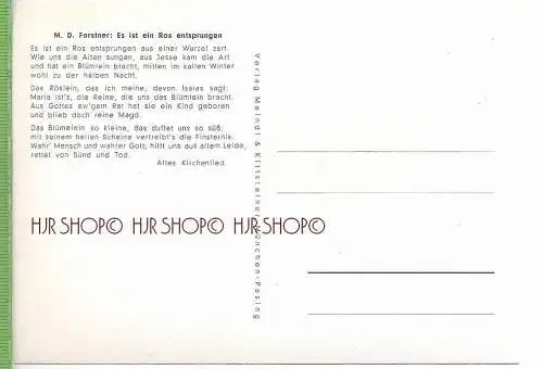 Kirchenlieder 1950/1960, Verlag:  -Meindl&Kittsteiner - München Postkarte, unbenutzte Karte ,  Erhaltung: I-II, Karte