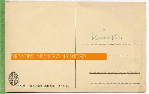 W. Schachinger, Kinderkopf-Rötelzeichnung, Nr.201, Verlag:  ---, POSTKARTE ,  unbenutzte Karte ,  Erhaltung: I-II