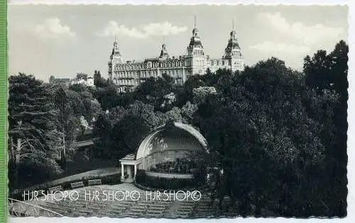 Bad Wildungen, Blick vom Kurpark auf den Fürstenhof Verlag: Herbert Sala, Berlin. POSTKARTE ,  unbenutzte Karte ,