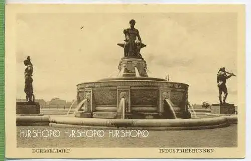 Düsseldorf  Industriebrunnen,  Verlag: M.W.& Cie. D.,  POSTKARTE ,  unbenutzte Karte ,  Erhaltung: I-II